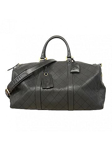 Chanel Chanel Bag - Boston Bicolore Lambskin Black Men's & Women's OP004335 (view 1)