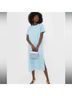 Tuckernuck 100% Polyester Graphic Blue White Casual Dress Size XXL - photo 3