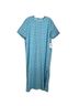 Tuckernuck 100% Polyester Graphic Blue White Casual Dress Size XXL - photo 1