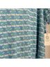 Tuckernuck 100% Polyester Graphic Blue White Casual Dress Size XXL - photo 6