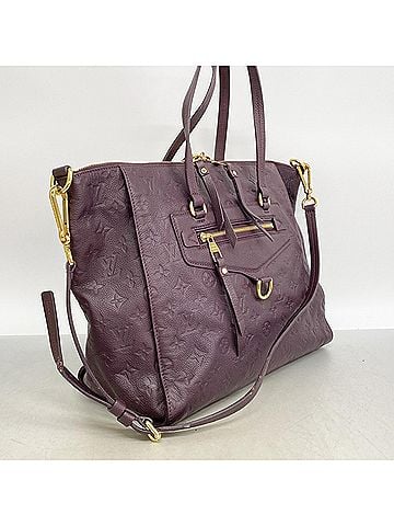 Louis Vuitton Louis Vuitton Monogram Empreinte Lumineuse PM Handbag M40551 Orb 2-way bag for women OP002692 (view 2)