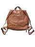 Aimee Kestenberg 100% Leather Brown Leather Backpack One size - photo 2