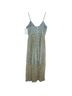 Self-Portrait Floral Gray Gold Blue Cocktail Dress Size 2 - photo 2