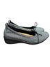 Revere Polka Dots Black Silver Wedges Size 8 (wide) - photo 3