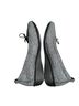 Revere Polka Dots Black Silver Wedges Size 8 (wide) - photo 6