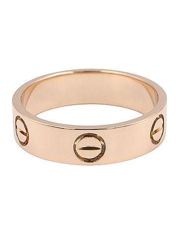 Cartier Cartier Love Ring, 18K Pink Gold (PG), Women's, Tone, B4084800 (view 2)