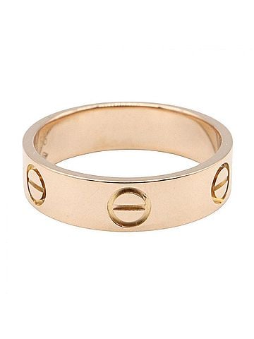 Cartier Cartier Love Ring, 18K Pink Gold (PG), Men's/Women's, Tone, B4084800 (view 2)