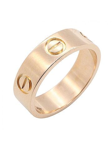 Cartier Cartier Love Ring, 18K Pink Gold (PG), Men's/Women's, Tone, B4084800 (view 1)