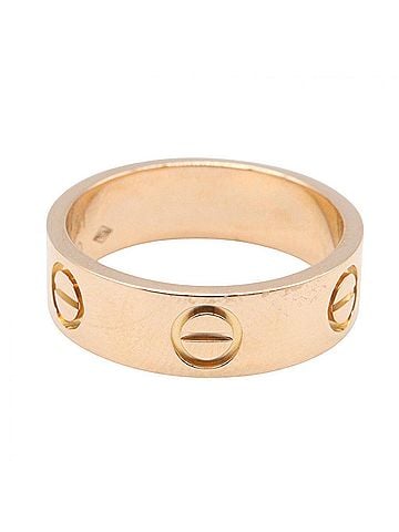Cartier Cartier Love Ring, 18K Pink Gold (PG), Men's/Women's, Tone, B4084800 (view 2)