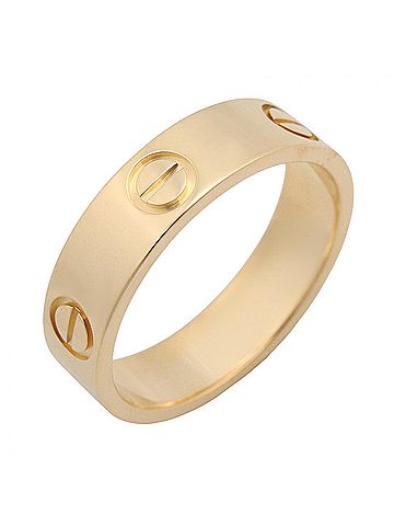 Cartier Cartier Love Ring, 18K (Yellow Gold), Men's/Women's, Gold Tone, B4084600 (view 1)