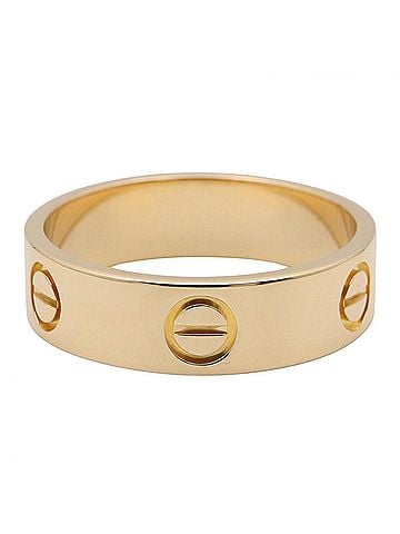 Cartier Cartier Love Ring, 18K (Yellow Gold), Men's/Women's, Gold Tone, B4084600 (view 2)