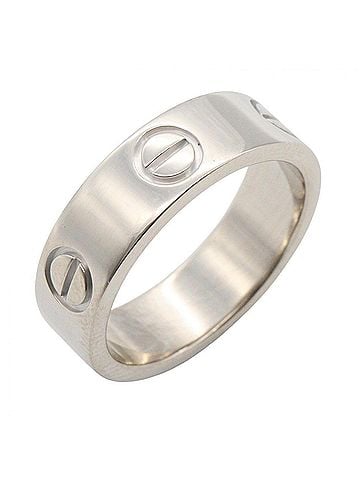 Cartier Cartier Love Ring, 18K White Gold (18KWG), Silver Tone, B4084700 (view 1)