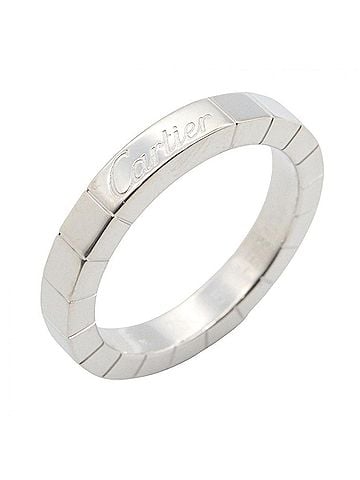 Cartier Cartier Lanieres Ring, 18K White Gold (18KWG), Men's/Women's, Silver Tone (view 1)