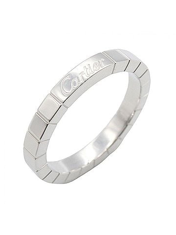 Cartier Cartier Lanieres Ring, 18K White Gold (18KWG), Men's/Women's, Silver Tone (view 1)