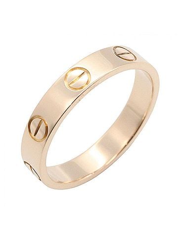 Cartier Cartier Mini Love Ring, 18K Pink Gold (PG), Men's/Women's, Tone, B4085200 (view 1)