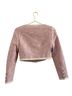 Hill House 37% Cotton 26% Tencel 35% Polyester 2% Metallic Fiber 100% Polyester Tweed Pink White Jacket Size XXS - photo 2