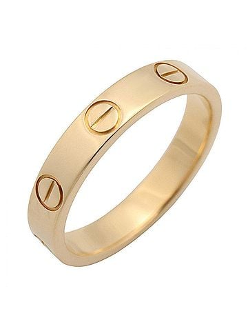 Cartier Cartier Mini Love Ring, 18K (Yellow Gold), Men's/Women's, Gold Tone, B4085000 (view 1)
