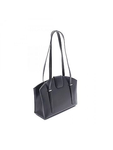 Hermès Hermes HERMES Lin Tote Bag Handbag Calfskin (Cowhide) Box Calf Women's Black (view 2)