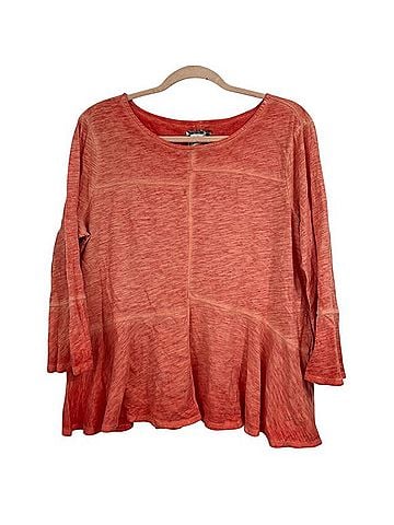 Anthropologie Akemi + Kin Peplum Seamed Top T-Shirt (view 1)