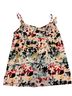 Volcom Floral Multi Color Tank Top Size S - photo 2