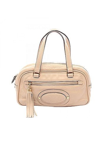 Loewe Loewe Madrid Anagram Handbag, Leather, Women's, Beige (view 1)