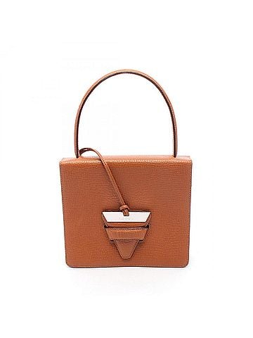 Loewe Loewe Barcelona Handbag, Leather, Women's, Brown (view 1)