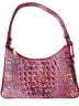 Brahmin 100% Leather Animal Print Gold Leather Shoulder Bag One size - photo 1