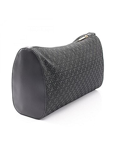 Loewe LOEWE Anagram Second Bag Clutch Handbag Canvas Leather Women's Black/Green (view 2)