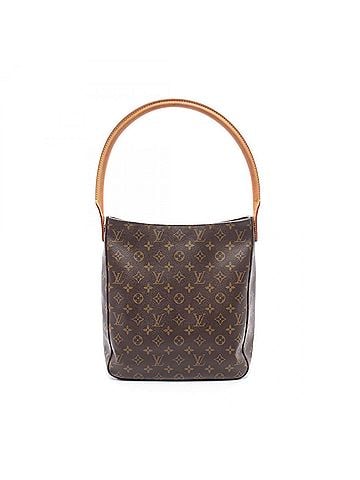 Louis Vuitton Louis Vuitton Looping GM Shoulder Bag/Handbag, Coated Canvas and Leather, Monogram Pattern, Women's, Brown, M51145 (view 1)