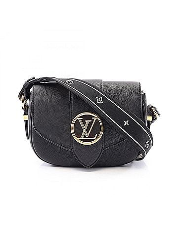 Louis Vuitton Louis Vuitton LV PONT 9 Pont Neuf Soft PM Noir Shoulder Bag Handbag Leather Women's Black M58727 (view 1)