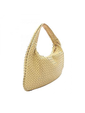 Bottega Veneta Bottega Veneta Intrecciato Shoulder Bag/Handbag, Leather, Women's, Yellow, 115653 (view 2)