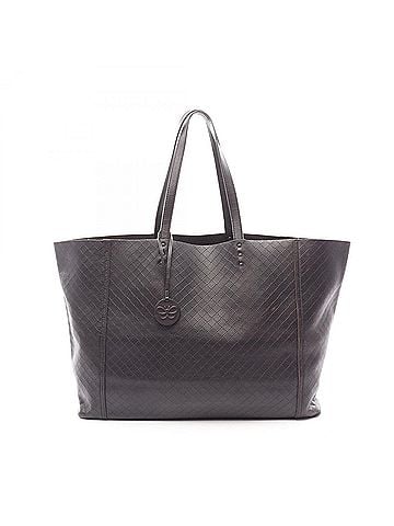 Bottega Veneta Bottega Veneta Intrecciomirage Papillon Tote Bag, Leather Handbag, Women's, Brown (view 1)