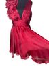 Mac Duggal 100% Polyester Solid Red Cocktail Dress Size 10 - photo 8