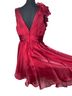Mac Duggal 100% Polyester Solid Red Cocktail Dress Size 10 - photo 6