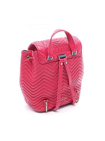 Bvlgari Bulgari BVLGARI Serpenti Forever Backpack/Handbag, Lambskin Leather, Women's, Pink (view 2)