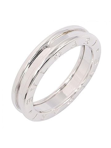 Bvlgari Bvlgari Bulgari B-zero1 Ring, 1-band ring, 18K White Gold (18KWG), Silver-tone, for Men and Women, Item Number 346566 (view 1)