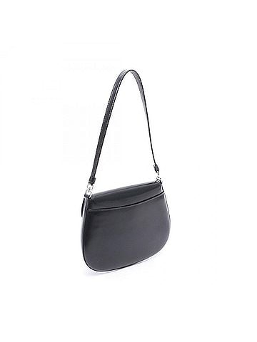 Prada Prada Cleo Mini Handbag, Leather, Women's, Black (view 2)