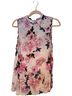 Torrid Floral Pink White Sleeveless Blouse Size 1X - photo 1