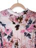 Torrid Floral Pink White Sleeveless Blouse Size 1X - photo 5