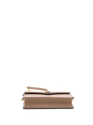 Saint Laurent Classic Monogram Wallet on Chain Matelasse Chevron Leather Small (view 2)