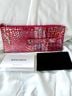 Brahmin 100% Leather Animal Print Blue Pink Gold Leather Wallet One size - photo 3