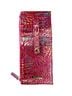 Brahmin 100% Leather Animal Print Blue Pink Gold Leather Wallet One size - photo 1