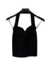 SIMKHAI Solid Black Sleeveless Top Size XS - photo 1