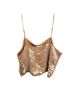 Madewell 100% Polyester 100% Polyester Solid Brown Tank Top Size L - photo 2