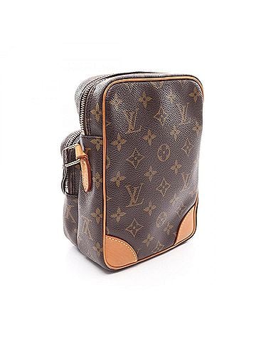Louis Vuitton Louis Vuitton Amazon Shoulder Bag/Handbag, Coated Canvas and Leather, Monogram Pattern, Women's, Brown, M45236 (view 2)