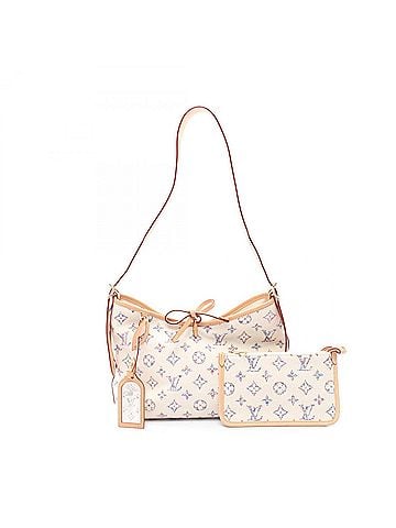 Louis Vuitton Louis Vuitton LOUIS VUITTON Carryall NMPM Monogram Jacquard Shoulder Bag Handbag Leather Women's White Multicolor M24707 (view 1)