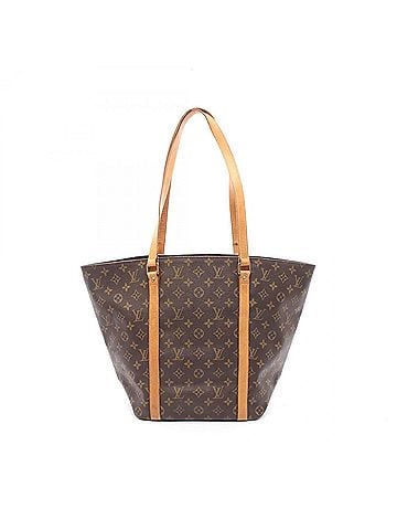 Louis Vuitton Louis Vuitton Sac Shopping Monogram Tote Bag Handbag, Coated Canvas Leather, Women's, Brown, M51108 (view 1)