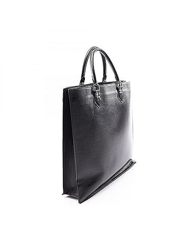 Louis Vuitton Louis Vuitton Sac Plat Epi Noir Tote Bag Handbag Leather Women's Black M59242 (view 2)