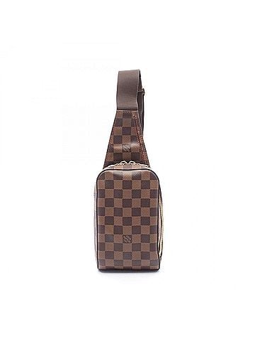 Louis Vuitton Louis Vuitton Geronimos Waist Bag/Body Bag/Handbag, Coated Canvas, Damier Pattern, Men's/Women's, Brown, N51994 (view 1)