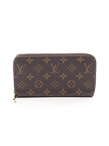 Louis Vuitton Louis Vuitton Zippy Wallet Monogram Fuchsia Round Long Wallet, Coated Canvas, Monogram, Women's, Brown/Pink, M41895 (view 1)
